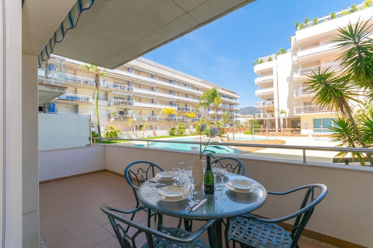 Apartamento Port Canigo Bajo Vista Piscina Apartment Roses Ngoại thất bức ảnh
